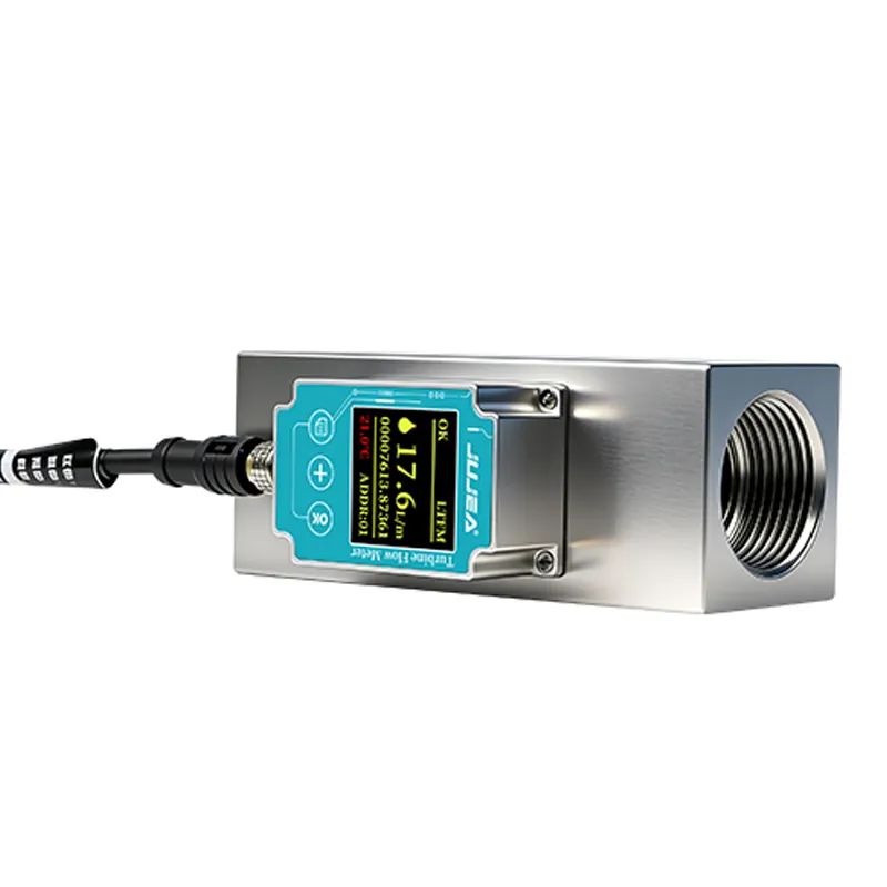 micro turbine flow meter for inline water flow meter gpm