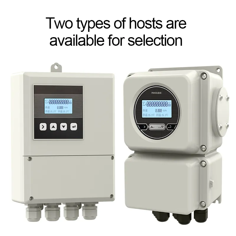 remote type electromagnetic flow meter for water flow gauge meter