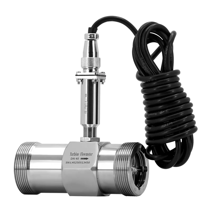 turbine flow sensor for industrial water flow meter