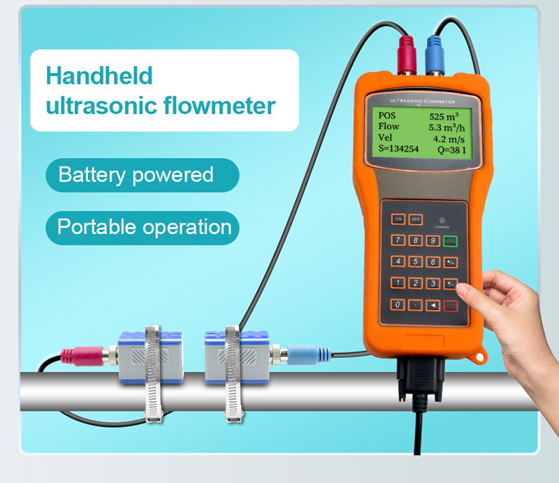 Handheld Ultrasonic Flow Meter for Dry Gas Meter Handheld Ultrasonic Flow Meter for Dry Gas Meter